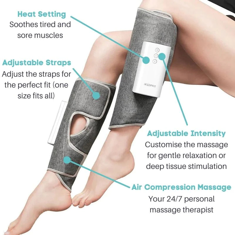 PulseFlow™ Upgraded Heated Leg Massager